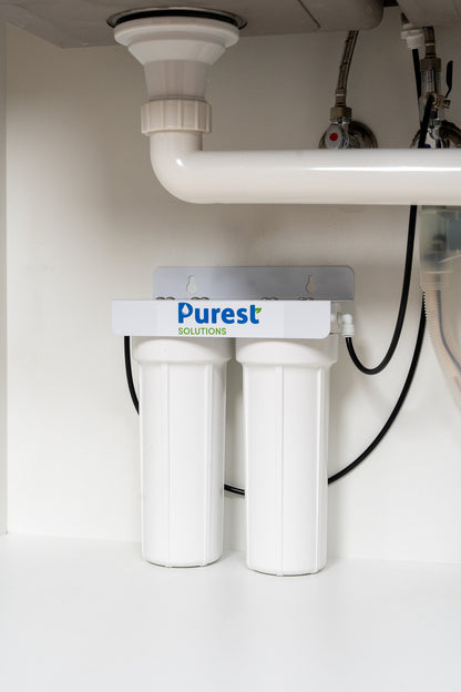 Sediment and carbon block water filter replacement combo set