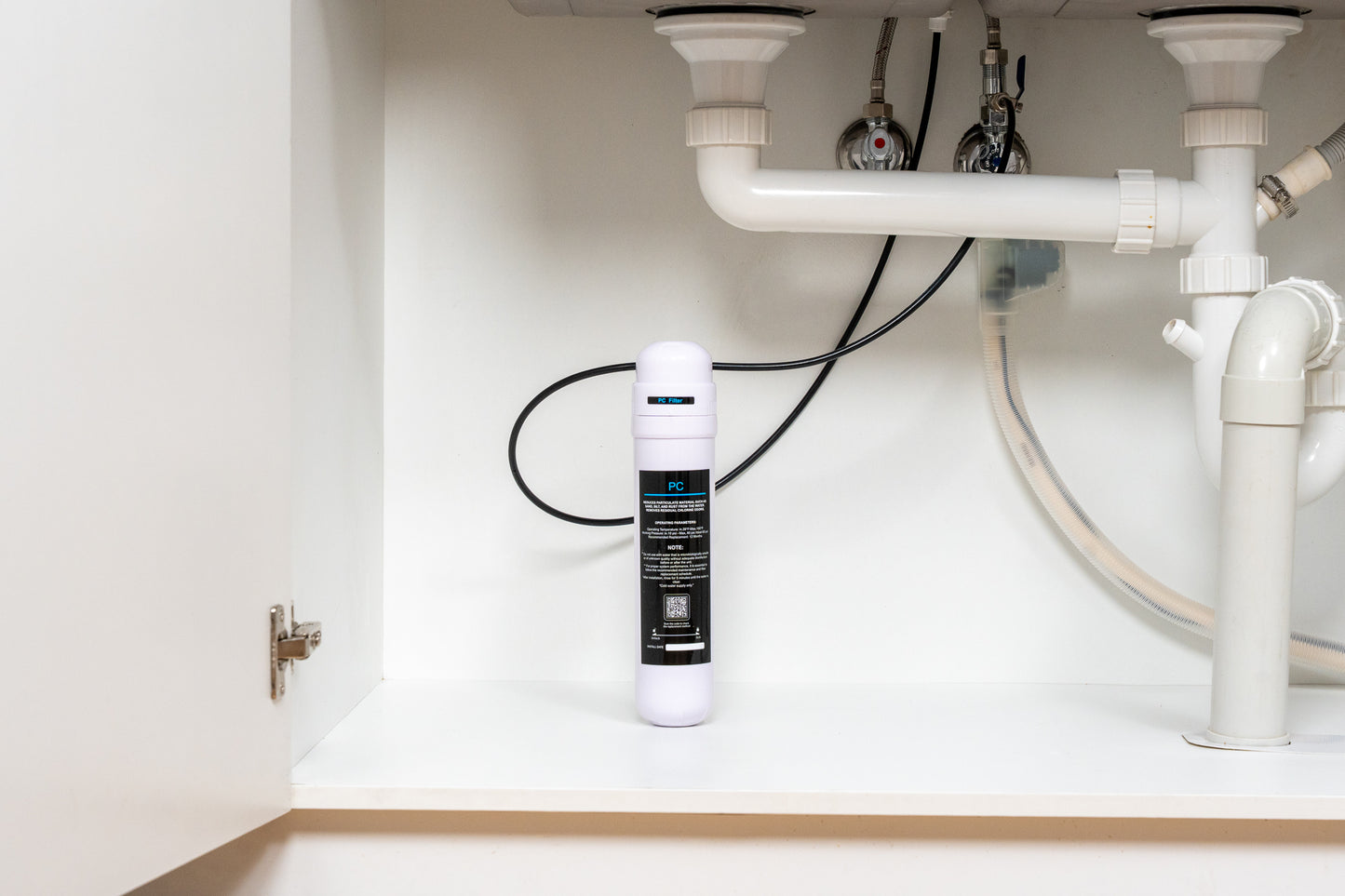 Combined sediment and carbon filter cartridge, PC model