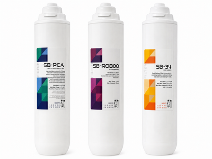 Purest Solutions reverse osmosis system replacement filter set
